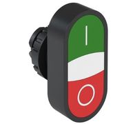 Botão Iluminado Duplo Verde e Vermelho 22mm 1NA+1NF Impulso CSWBD11000000FD6613VF WEG