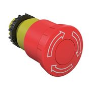 Frontal Botão Comando Cogumelo 42 Mm Vermelho 22 Mm CSW-BESG WH 12882447 WEG