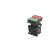 Botão Frontal Comando Duplo Verde e Vermelho 22,5mm SLPDNR Steck