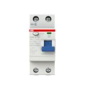 Interruptor Dr 2P 230Vca 40A 30Ma Din F202A40003 2Csf202101R1400 ABB