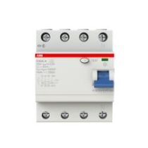 Interruptor Dr 4P 230-400Vac 25A 30Ma Din F204A25003 2Csf204101R1250 ABB