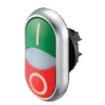 Botão Iluminado Duplo Verde e Vermelho 22,5 mm 110/220V 1NA+1NF M22DDLGRX1X0K11230W Eaton
