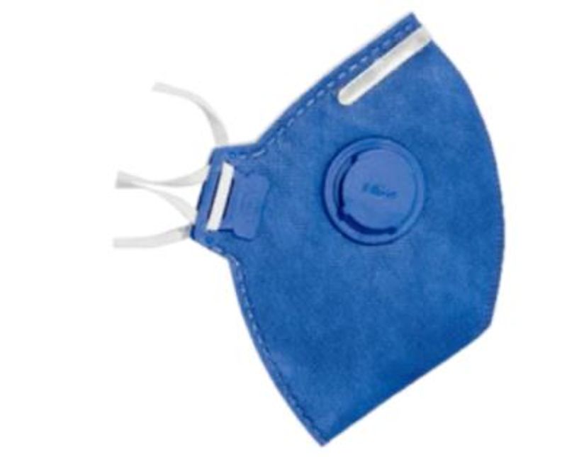 Máscara de Segurança Azul Com Válvula PFF2