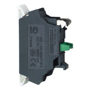 Bloco Contato 600V 1NA Terminais Fixação Mola ZBE ZBE1015 Schneider