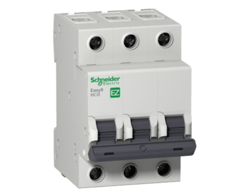 Disjuntor Mini Tripolar 16A 400VCA C 6KA Easy9 Ez9F56316 Schneider
