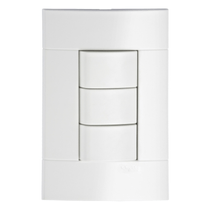 3 interruptores paralelos 10A 250V, Lunare, Schneider