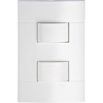 2 interruptores simples 10A 250V, Lunare, Schneider