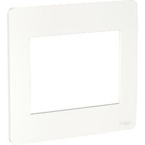 Placa 6 Postos 4X4 Branco Antibact Schneider