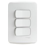 Conjunto 1 Interruptor Simples + 2 Inter S3B62290 Schneider