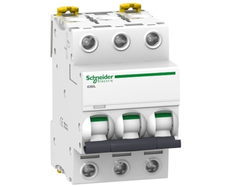 Disjuntor Termomagnético ACTI9 IC60L Tripolar 63A Curva C 15kA