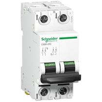 Disjuntor Mini Bipolar 40A 500VCC C 6KA Acti9 A9N61537 Schneider