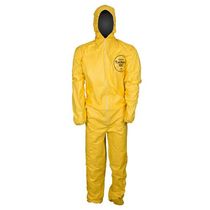 Macacão Tychem Qc Amarelo Com Capuz Com Ziper XG QC127T D14651133 - DUPONT