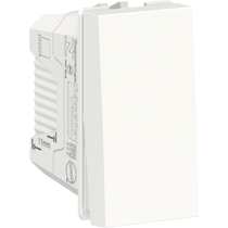 Módulo Pulsador 10A 250V Antibact 1M Branco S70110624 Schneider