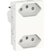 Módulo Tomada Branco 2P+T 10A S70325104 Schneider