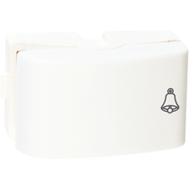 Módulo Interruptor Pulsador Camp Embutir 250V 10A Branco Lunare Prm46221 Schneider