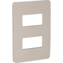 Placa 4X2 2P Bege S730121064 Schneider