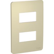 Placa 4X2 2P Horizon Gold S730121234 Schneider