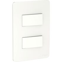 Conjunto 2 Interruptor Simples 10A 250V Pl/Br S71320104 Schneider