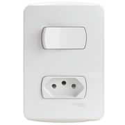 Conjunto 1 Interruptor Paralelo + 1 Toma S3B69040 Schneider