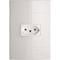 Conjunto Tomada 2P+T 20A 250V Pl/Br Prm0444731 Schneider