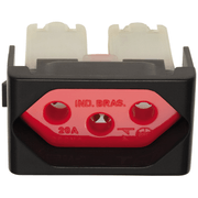 Módulo Tomada 2P+T 20A 250V Fundo Vermel Prm04743 Schneider