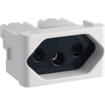 Módulo Tomada 2P+T 20A 250V Fundo Preto Prm04751 Schneider