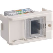 Módulo Tomada Rj45 8 Fios Utp Cat6 1M Branco Schneider