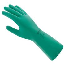 Luva Proteção Química Nitrilica Verde Anti Derrapante Longo 485 AF15 PA48550 Tamanho 10/Xg CA 32069 Mapa Mucambo