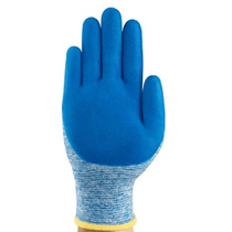 Luva Antistatica Nylon Azul Nitrílica - Tamanho 10 - HyFlex Textured Grip 11-920 - CA 18449 - Ansell