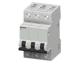 Disjuntor Mini Tripolar 40A 220/380VCA D 10KA Sentron 5Sy43408 Siemens