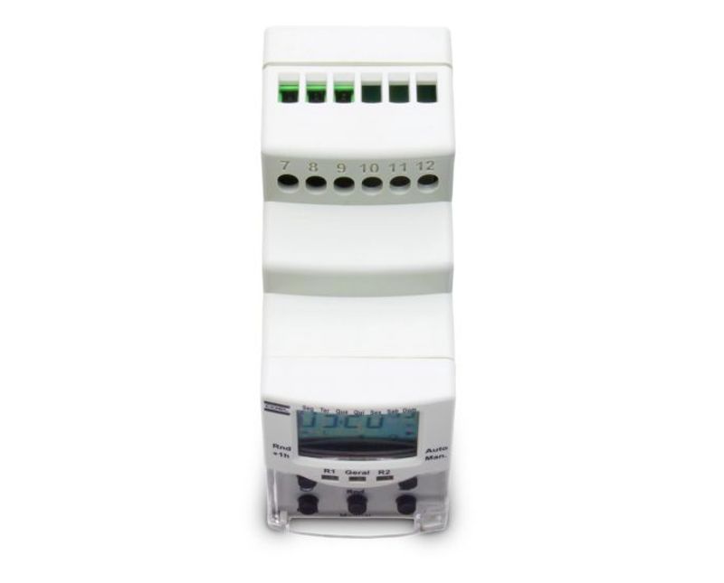 Programador Hora Digital 1Min 100-240V - Frente