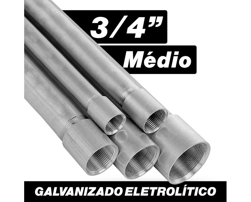 eletroduto-metalico-galvanizado-eletrolitico-3-4-polegadas
