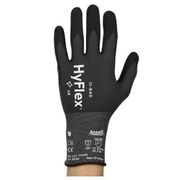 Luva Proteção Mecânica Nylon Cinza Escuro Nitrílica - Tamanho 7 - HyFlex 11-840 - Ansell - CA 33392
