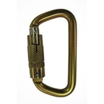 Mosquetão Aço Trava Tripla 40KN HLM0304 - HÉRCULES