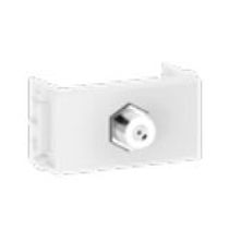 Módulo Tomada Cabo Coaxial TV (Padrão) Embutida Preta 13799591 WEG