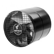 Ventilador Axial Aço Carbono 220/380 V Preto 300 X 300 Mm Trifásico - E30T4 - VENTISILVA