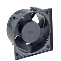 Ventilador Mini Axial Embutir 127/220 V Preto 185 X 185 X 102 Mm - E18CD - VENTISILVA