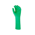 Luva Proteção Química Látex Verde Antiderrapante 310mm Punho Longo PA22850 Tamanho 8 CA 2429 Mucambo - Dimensional | Imagem ilutrativa - Visão geral do produto