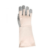 Luva Proteção Mecânica Raspa Sarja 200mm 578 CA 7394 Comluvas