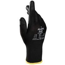 Luva Multitato Nylon Preta Poliuretano 220mm Ultrane 548 Tamanho 7 CA 21260 Mapa