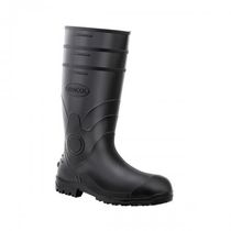 Bota Profissional PVC Preta Cano Longo Com Forro Sem Bico 85BPL600 Tamanho 45 CA 37455Bracol