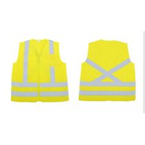 Colete Sinalização Blusão Zíper Poliéster Verde Lima com Refletivo 1 Bolso Tamanho G VIC 72240 Vicsa