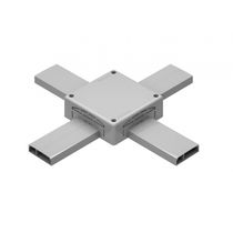 Caixa Derivação Perfilado X Alumínio / ABS - DT5224000ALABS - DUTOTEC