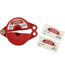 Bloqueio para Válvula Gaveta 1”-2 1/2” 2,5-6,3 cm Vermelho 65560 - BRADY