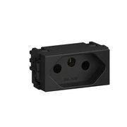 Módulo Tomada Predial 1 Módulo Preta 2 Polos + Terra 20 A 250 V 13799424 WEG