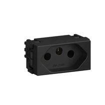 Módulo Tomada Predial 1 Módulo Preta 2 Polos + Terra 20 A 250 V 13799424 WEG