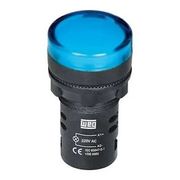 Sinaleiro Redondo Plástico Azul 22,0 MM 220v LED CEWSM4D23 WEG
