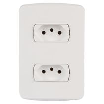 Módulo Tomada Branco 2P+T 10A 2Tomada S3B60440 Schneider