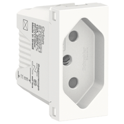 Módulo Tomada 1 Módulo Branco 2P+T 10A 250V Ab S70202124 Schneider