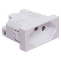 Módulo Tomada Encaixe 1 Módulo Branco 2P+T 20A S70203124 Schneider